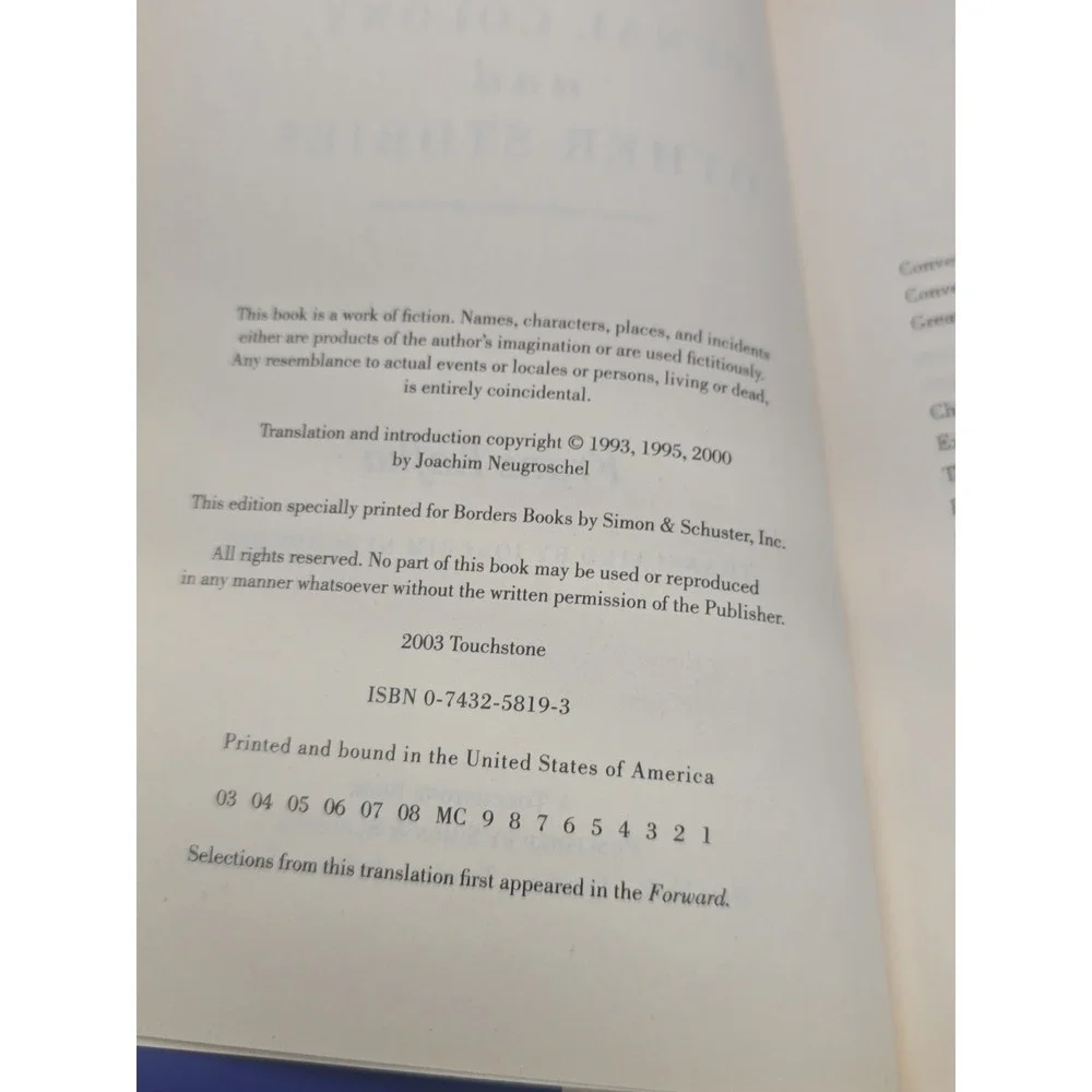 Metamorphosis, in the Penal Colony, and Other Stories by Franz Kafka (Hardcover)
